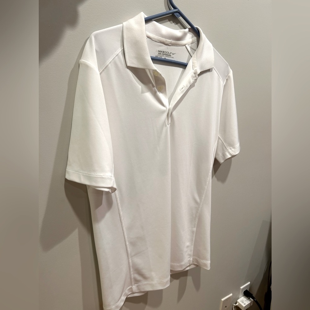 Men’s Small white Nike Golf shirt